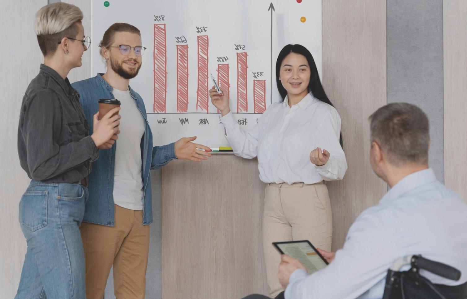 Analyse financière professionnelle avec graphiques et données sectorielles